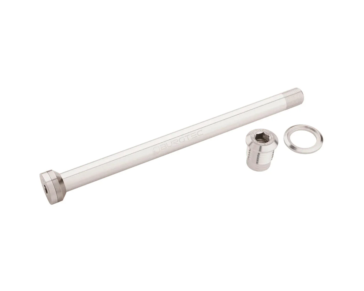 Burgtec Transition 175mm UDH Rear Axle (Rhodium Silver)